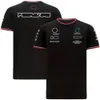 F1 T-shirt racing lapel polo skjorta formel 1 fans kortärmade toppar bilkultur snabbtorkande kläder kan anpassas278h