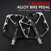 Bike Pedals WEST BIKING Bicycle Pedals Lightweight Aluminum 3 Bearing MTB Platform Pedals Road Bike Anti-Slip Flat Pedal Cycling Accessories 0208