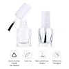 Storage Bottles Nail Polish Empty Brush Refillable Container Cap Pen Cuticle Applicator Oil Bulk Remover Pump Liquid Clear Vials Transparent