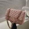 Tasarımcı Çanta Moda Elmas Zincir Çantası Koltuk Tote Çantalar Mini Messenger Çanta Kadın Pu Çantalar Omuz Kayışı Çanta Crossbody Cüzdanlar Toptan Çantası