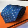 2023 brand Men Ties 100% Silk Jacquard Classic Woven Handmade fashion Necktie for Men Wedding Casual and Business Neck Tie with box