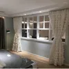 Vorhang Koreanische Prinzessin Rüschen Romantische Kuchen Schichten Blase Reine Baumwolle Fitting Fenster Cortinas Wohnzimmer Schlafzimmer YW