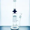 Beautiful thick and stable glass hookah, 13-inch with tree perc and built-in diffuser 18mm connector gb333