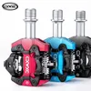 Bike Pedals Ultralight downhill mountain bike pedal CNC aluminum alloy non-slip sealed bearing Mtb road bike SPD self-locking pedal 0208