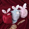 Easter Party Cute Bunny Gift Packing Bags Rabbit Chocolate Candy Bags Wedding Birthday Party Decoration