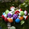 Decorative Figurines 50/100PCS Miniatures Artificial Garden Fairy Bonsai Plant Pot Mini Mushroom Resin Craft Decor For DIY Micro Landscape