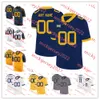 Abbigliamento da football americano universitario Maglia da football americano cucita su misura degli alpinisti del West Virginia Andrew Wilson-Lamp Chris Mayo Lee Kpogba Tirek Austin-Cave David Sills