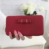 Wallets 2023 Fashion Purse Wallet Female Brand Card Holders Cell Phone Pocket Women 6 Solid Clutch Money Bag Gifts For