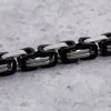 Länkkedja 4/5/6/8mm Royal Chain Armband för män Rostfritt stål Punk Rock Charm Jewelry 2021 Gift G230208