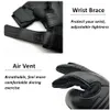 Sporthandschuhe professionelle Torhüterhandschuhe Schwarzblau Fußball -Fußballhandschuhe Accessoires Training Latex Größe 710 230209