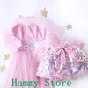 Fille Robes Princesse Enfant Bébé Pour Les Filles Dentelle Tutu De Mariage Formelle Pageant Parti Demoiselle D'honneur Tulle Robe Enfants Vêtements