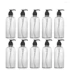 Storage Bottles Bottle Soap Pump Dispenser Lotion Bootle Refillable Shampoo Hand Clear Empty Dispensers Foaming Container Shower Kitchen
