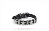 Link Chain Retro Cowhide Alloy Bracelet Belt Star Leather Bracelet G230208