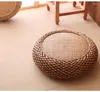 Pillow Rattan Futon Living Sala do assento de Tatami Straw DoboLe Horded Japanese estilo meditação Buda Adoração