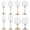 Wine Glasses Promotional Stained Glass Stand Crystal Wedding Grooms Decoration Goods For Creativity Fashion Home