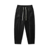 Pantalons pour hommes 2023 hiver velours côtelé coréen garder au chaud noir Jogging pantalons de survêtement pantalon rue mode ample pour hommes