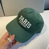 Ball Caps Paris Fashion Brand Couple Casual Baseball Cap Cotone Letter Regolable Street Hiphop Trend Men Fomen Women Peaked8895946