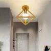 Lights Creative Aisle Entrance Door Modern Corridor Worchroom Golden Lights Nordic Ceiling Light 0209