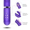 36 Plus 6 Modes Vibromasseur lapin en silicone 360 degrés Rotation et poussée Spot Gode Vibromasseur Adult Sex Toys