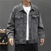 Men's Jackets Spring 2023 Men Denim Jacket Mens Daily Casual Tide Hole Motor Cowboy Coat Man Streetwear HipHop Jean Chaqueta Hombre