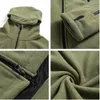 Herenjacks Tactische fleece jas Militair uniform Soft Shell Casual Hooded Jacket Men Thermal Army Clothing 230208
