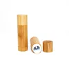 Storage Bottles 5g Custom Cosmetic Empty Refillable Bamboo Lipstick Tube Personal Care Makeup Beauty Lip Gloss Package