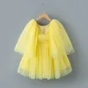 Specjalne okazje Baby Girls Birthday Dress Flower Girl Wedding Chrzest Baptism Party Princess Formalne ubrania E70032 230208