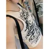 Damestanks kawaii anime gedrukt y2k bijgesneden crop top mouwloos o nek korset tops vrouwelijke zomer basist -shirt streetwear vest