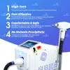 2023 Machine de détatouage picoseconde nd yad laser traitement de pelage de carbone traitement des cicatrices d'acné 1-10mm taille sopt réglable 5 millions de coups