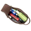 Sacos de cosméticos estojos de couro genuíno bolsa de higiene para homens kit de lavagem de barbear dopp feminino maquiagem de viagem bolsa de cosméticos bolsa organizadora necessaire 230209