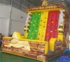 Jogos ao ar livre Adventure Sport Sport Infl￡vel infl￡vel Rock Rock Game Printing PVC Mountain Walbing Wall com soprador de navio a porta