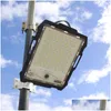 Solar Flood Lights 100W 200W 300W 400W Ljus med kamera 16G TF -kortmonitor g￥rdar Farms Orchards Garden Home Security Lamp Dro Dhmxu