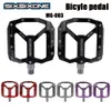 Pedales de bicicleta Sixsixone Pedal de bicicleta de montaña 661 rodamiento Pedal de bicicleta de aleación de aluminio Pedal antideslizante para vehículo todoterreno 0208