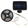 Solar Garden Lights 5m/16.4.4 stóp Wodoodporny zasilany 2835 SMD LED ROPE ROPE RUBE LEKA BIAŁY BIAŁY Outdoor Świąteczny wystrój wystroj Drop Deli Dhgce