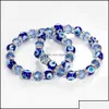 Bedelarmbanden Sieraden Turks Blauw Oog Armband Handgemaakte Amet Religieus Kwaad Nazar Kristal Voor Vrouwen Meisje Drop Delivery 3Ofi7 Dhbnw