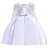 Vestidos de niña 2023 Vestido de princesa de un hombro Ropa para niños para niña Vestido de fiesta de boda de noche Disfraz Ropa para niños 3 10 años Vestido 230208