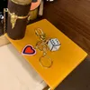 Key Chain High Brand Heart Chain Classic Designer Decoration Auto Borsa