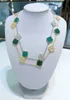 Varum￤rke h￤nge 10 Flower Necklace Fashion Single Diamond Elegant Clover Neckor for Woman Jewelry Gift Quality