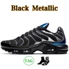 2023 Mens Womens TN Plus 3ランニングシューズTerassape Triple Black Anthracite Hyper Jade Teal Yellow Grape Ice Bred Reflective Trainers