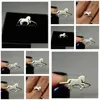 Solitaire Ring Wholesale Sier Success Horse European And American Mens Fashion Simple Gift For Christmas Jzr038 Drop Deli Dhbha