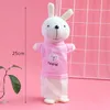 Torby ołówkowe Kawaii Plush Rabbit Pencil Case for Girl