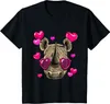 Men's T Shirts Valentines Day Rhinoceros Funny Lover T-Shirt