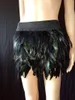 Skirts Creative Rooster Feather Trims Strung Chicken Trimming Skirt Costume Carnival Decoration Stage Costumes