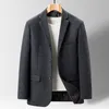 Herrenanzüge-Blazer, hochwertiger Blazer, britischer Stil, elegant, schlicht, modisch, fortschrittlich, lässig, Partykleidung, Herrenanzug, taillierte Jacke 230209