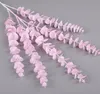 Wedding decorative flowers Pink Eucalyptus Leaves artificial flowers Table Centerpiece Decor