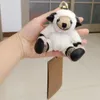 Дизайнерские роскошные бренды Kawaii Bear Bear Chalon Cartoon Carm Vintage Toy Coul Caring Keyring для женщин Сумка украшения ювелирные украшения 2023