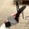 Sandali sexy neri sandali da donna 9 cm tacco alto scarpe da sera da ballo donna decorazioni di cristallo donne pompe gladiatore sandali Mujer Verano 2023 T230208