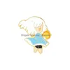 Pins Broches Japanse Manga S Schattig Emaille Pins Badge Broche Rugzakken Tas Kraag Revers Decoratie Sieraden Cadeaus Voor Vrienden 4 Colo Dhj3P