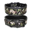 Hundehalsbänder, Leinen, verbreiterndes reflektierendes Halsband, wasserdicht, verstellbar, für Haustiere, Blumenstreifen, personalisierte Halskette, Neopren-Stoff