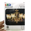 تغيير اللون LED مصباح حقيقي 800LM 10W 1000LM SMD 2835 لمبة الذرة 220 فولت الثريا LEDS ضوء الشمعة الضوء